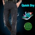 thumbnail image 5 of Summer Casual Lightweight Army Military Long Trousers Male Waterproof Quick Dry Cargo Camping Overalls Tactical Pants Breathable, 5 of 5