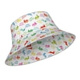 thumbnail image 2 of Kdxio Reflective Bucket Hat - Happy Easter Rabbit Print Bucket Hat for Men,Women, 2 of 9