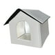 thumbnail image 4 of Caseta plegable para gatos de exterior, suministros para mascotas, refugio para gatos aislado e impermeable Gris S, 4 of 9