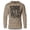 Khaki, variant on GYMISH Sore As Hell Lightweight Long Sleeve Hooded T-Shirt for Men – Funny Workout Hoodie, Gym Apparel for Lifters & Athletes
