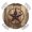 brown, variant on Leopard Printed Round Tablecloth for 45-54 Inch Tables, Fitted Table Cover with Elastic Edge, Modern Animal Fur Patterns Waterproof Outdoor Table Cloth Protector for Patio Garden Dinner Picnic