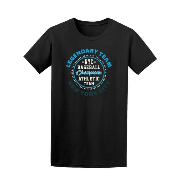 Legendary Team Baseball Champion T-Shirt Men -Image by Shutterstock, Male XX-Large