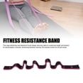 thumbnail image 3 of Bandas De Resistencia Para Fitness, Banda Elástica De Ejercicio De 8 Secciones Para Estiramiento Y Yoga, Color Rosa, 3 of 7