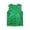 Green, variant on Girls' Solid Color Grid Sequin Sleeveless Tank Top for Dance & Performances Size:7-10 Years