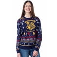 thumbnail image 5 of Harry Potter Men's Hogwarts Happy Christmas Ugly Holiday Knit Sweater, 5 of 5