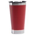 thumbnail image 1 of Bewildely Frasco de vacío de acero inoxidable, botella de bebida de gran capacidad, senderismo, fiesta de viaje, taza de café portátil para Suministros térmicos Rojo, 1 of 6