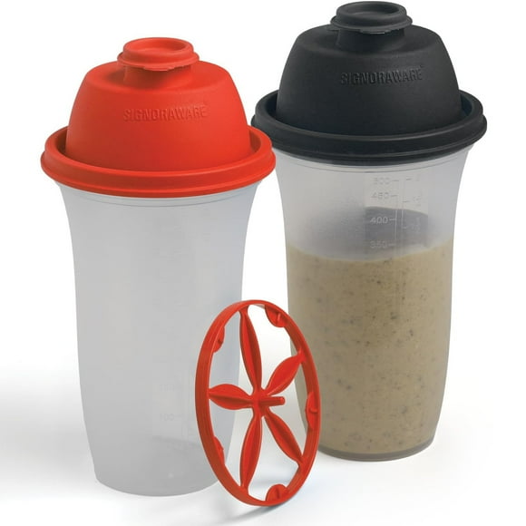 Versatile 17-Ounce Plastic Shaker Bottles for Smoothies and Beverages