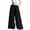 Black Pants, variant on Htigea Womens High Waist Palazzo Pants Pleated Wide Leg Suit Pant Trendy Date Night Evening Party Trousers with Pockets Wine S