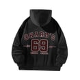 thumbnail image 4 of Sudadera con capucha para mujer con bolsillo, camisetas de manga larga, sudadera con capucha para otoño e invierno, ropa de otoño para senderismo y , M M, 4 of 10