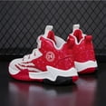 thumbnail image 5 of Hicooer JOINFUN Boys High Top Sneakers Basketball Shoes Breathable Lightweight Running Shoes for Kids Fashion School Shoes Little Kids/Big Kids, 5 of 7