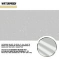 thumbnail image 4 of 15'x24' Waterproof Sun Shade Sail Cover Tarp Shade Privacy Screen Panel Pergola Replacement Cover with Rods Grommets Light Grey, 4 of 5