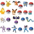 thumbnail image 1 of 12 estilos genuinos Pokemon Ball Pocket Monsters Lucario Pikachu Charizard Anime MODELO DE figura de acción juguete para regalo de niños Gao Jinjia LED, 1 of 1