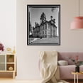 thumbnail image 3 of Historic Framed Print, Marshall County Courthouse, Square by Center, Main & Church Streets & First Av, Marshalltown, Marshall County, IA, 17-7/8" x 21-7/8", 3 of 9