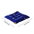 thumbnail image 3 of LEHOZIHEQ Meditation Floor Cushion Pillows, Square Seating Cushions for Floor Chair School Kindergarten Reading Corner, for Classroom Sitting Indoor Outdoor Living Room Yoga, 3 of 6