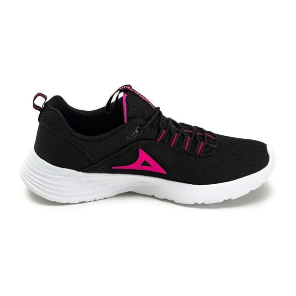 Tenis Dama Pirma Talla 26.5 Color Negro y Fucsia