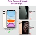 thumbnail image 4 of Owlwon 3D Heart Phone case for Women Girls, Soft TPU Material Thin Protective Csae for iPhone 11-Pink, 4 of 8