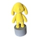 thumbnail image 2 of figurita de conejo Sunnimix Estatuilla de conejo resina decorativa Soporte amarillo, 2 of 8