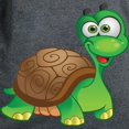 thumbnail image 3 of CafePress - Funny Cartoon Turtle T Shirt - Women's Traditional Fit Dark T-Shirt, 3 of 4