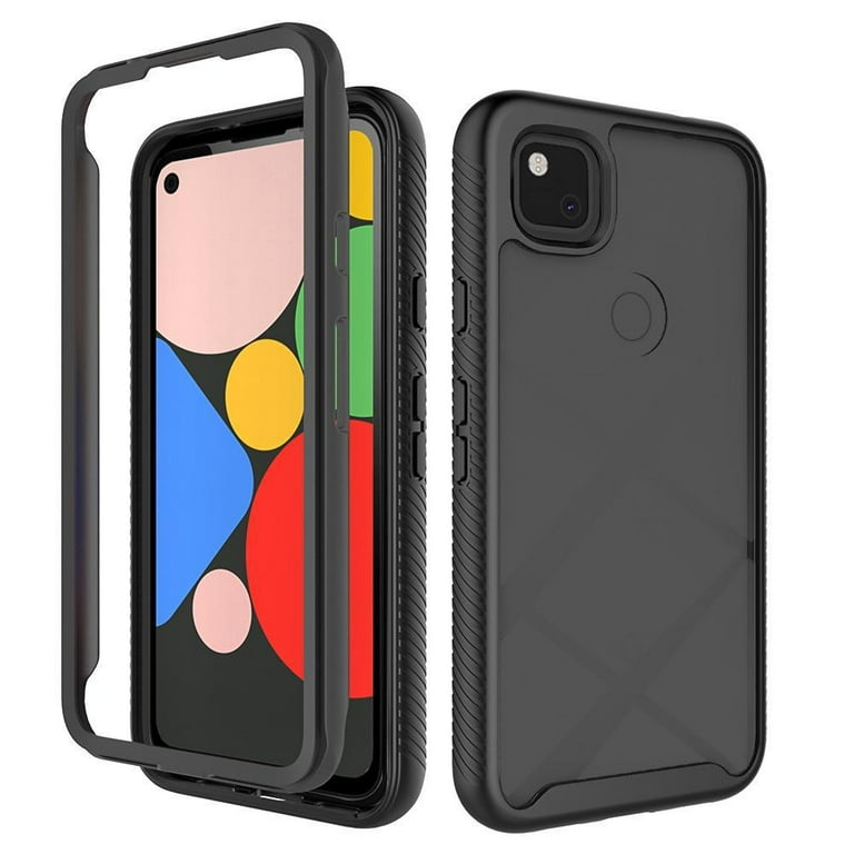 AMZER Google Pixel 4a Rugged Armor Hybrid Case, Heavy Duty