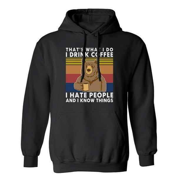 drink coffee do stuff hoodie