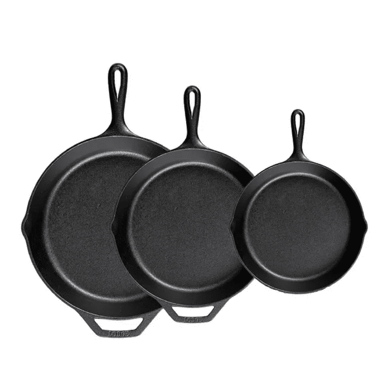 Lodge Cast Iron 13.25 Inch Cast Iron Skillet - Black, Seasoned, Oven Safe -  Cooking Pan for Stove, Grill, Campfire in the Cooking Pans & Skillets  department at