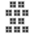 thumbnail image 2 of sunsanly 10/20/25/50/100Pcs Disposable Hair Drain Stickers Floor Drain Mesh Stickers Easy Removal Smooth Water Flow Hair Catcher Shower Drain Cover Adhesive Fine Grid Filter for Sinks Bathtubs, 2 of 8