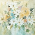 thumbnail image 2 of Robinson, Carol 15x15 White Modern Wood Framed Museum Art Print Titled - Daisy Ensemble, 2 of 4