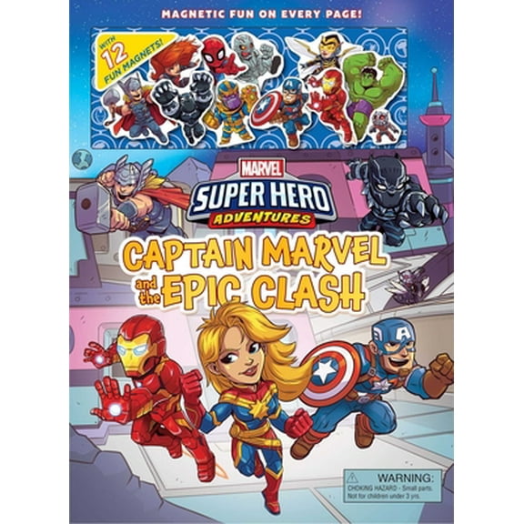 Pre-Owned Marvel Super Hero Adventures: Captain Marvel and the Epic Clash (Hardcover) 0794441114 9780794441111