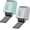 Mint Green and Gray, variant on 2 Pcs Identity Theft Prevention Stamp Guard Your ID Stamp Roller Address Blocker Wide Rolling Security for Mail (Mint Green and Gray,Medium)