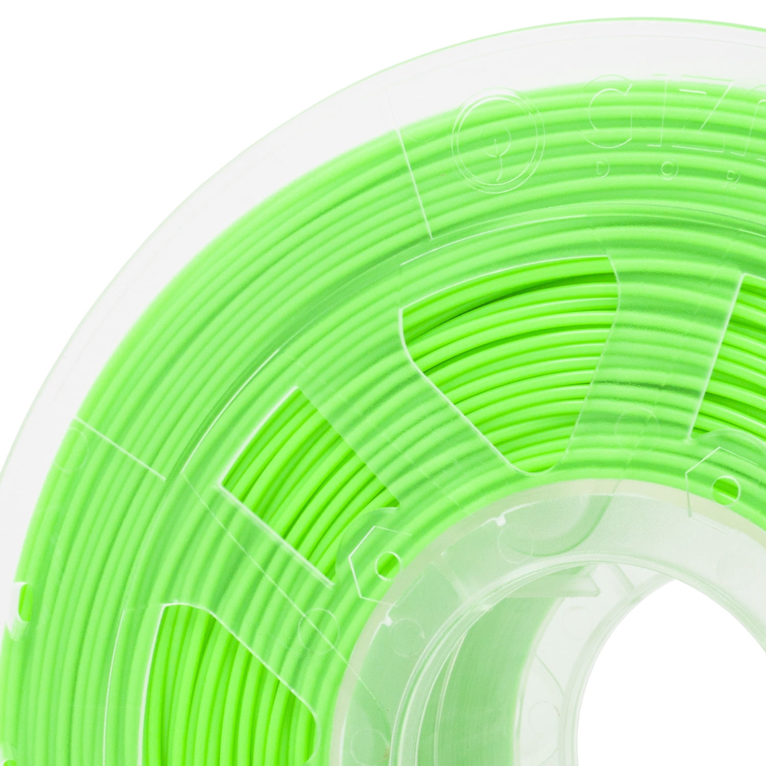 Gizmo Dorks 1.75mm Specialty Blacklight ABS Filament for 3D Printers 1 kg / 2.2 lbs, Flourescent UV Green