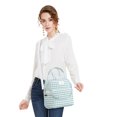 thumbnail image 4 of Bolsa de almuerzo para mujer, bolsa de almuerzo aislada para mujer para el trabajo, lonchera grande para mujer con dos recipientes a juego, bolsa de almuerzo, 4 of 6