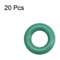 thumbnail image 2 of Anillos O de caucho de fluoruro, 6mm OD, 3mm de diámetro interior, 1.5mm de grosor, junta de sellado verde 20Pcs, 2 of 3