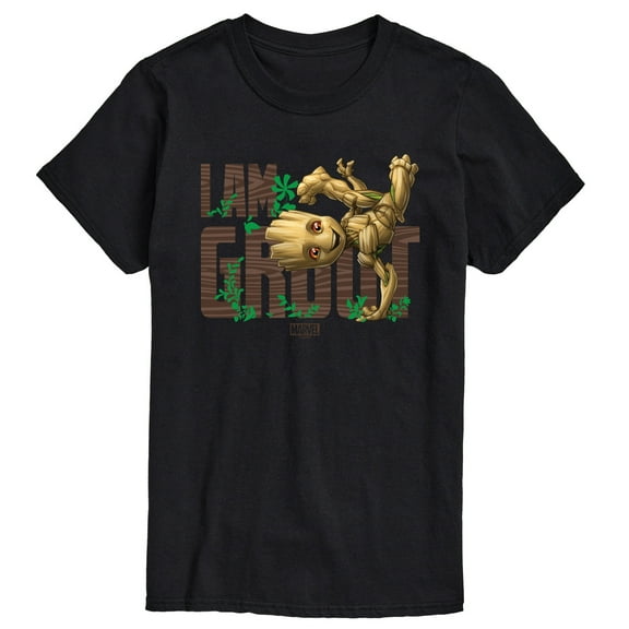 Marvel Guardians of the Galaxy - I Am Groot - Men's Short Sleeve Graphic T-Shirt