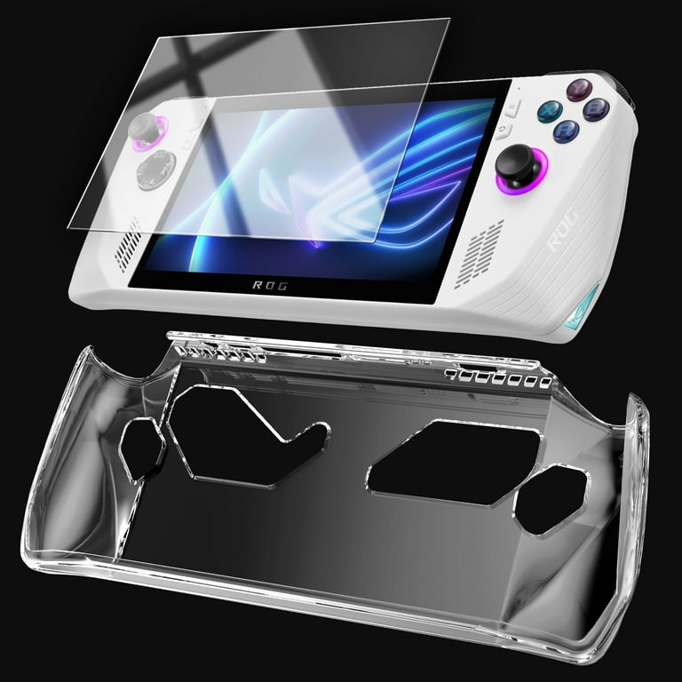 Asus ROG Ally Clear Case with Screen Protector & Hard Carrying Bag - Encased