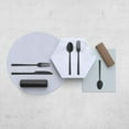 thumbnail image 2 of Amefa Dallas Black Stainless Steel Flatware Set 20 Piece Service for 4, 2 of 2