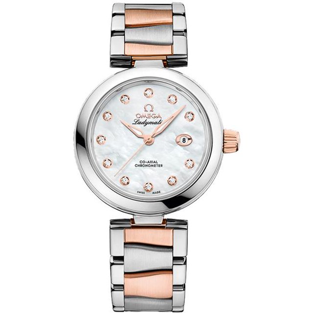 Omega DeVille Ladymatic Two-Tone Ladies Watch 425.20.34.20.55.004