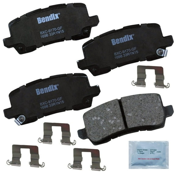 Bendix Brakes Disc Brake Pad Set Fits select: 2020 ACURA MDX, 2020 HONDA ODYSSEY
