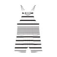 thumbnail image 3 of 5-14 Years Girls Stripe Jumpsuits and Rompers,Girls Summer Sleeveless Short Romper,Kid Girls Stripe Gradient Romper One Piece Jumpsuit,Casual Spaghetti Strap Shorts Jumpsuit with Pockets, 3 of 6