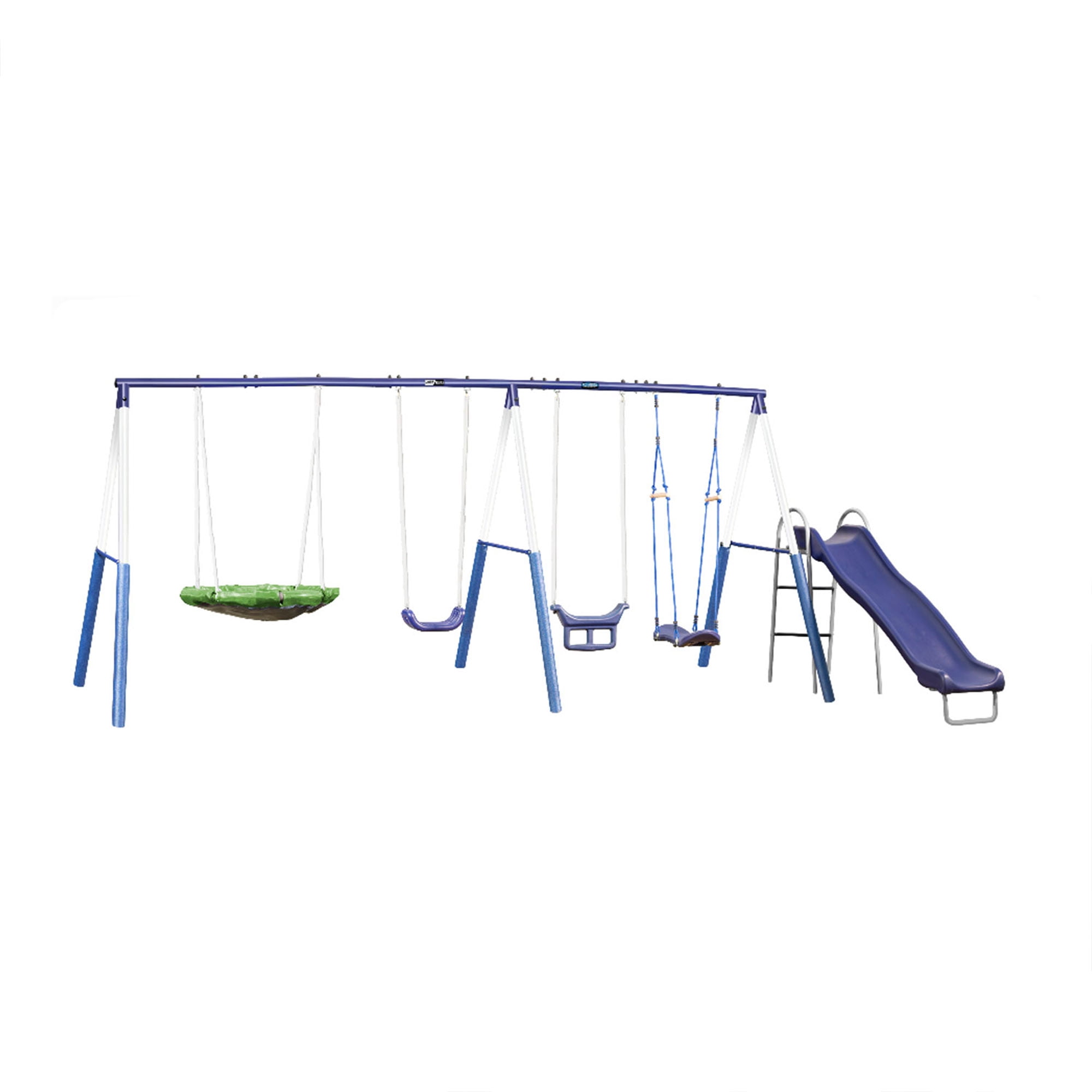 XDP Recreation Surf N Swing 5 Station Outdoor Swing and Play Set