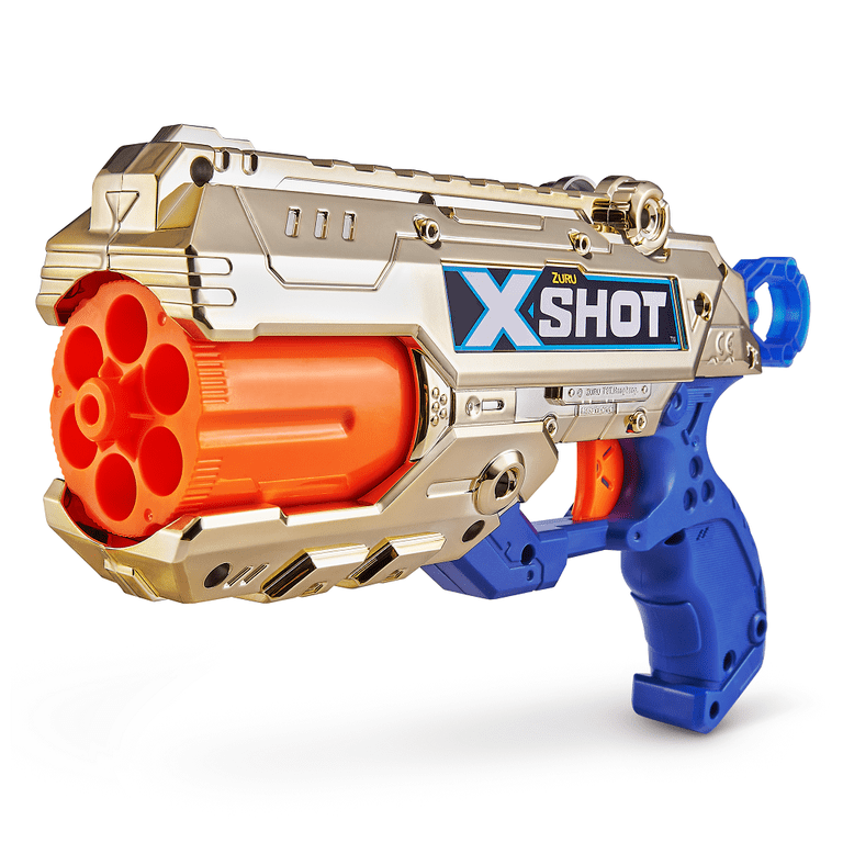 XSHOT Excel Royale Edition Reflex 6 Foam Dart Blaster Combo Pack