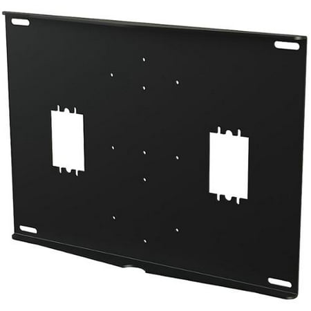 Double metal stud wall plate w/ electrical knockouts 16