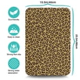 thumbnail image 5 of Dynamic Leopard Print Dish Drying Mat Leak-Proof Coffee Mat with Heat-Resistant Surface Super Absorbent & Non-Slip Backing Kitchen Mat Featuring Romantic and Glitter Animal Patterns Perfect for Coffee, 5 of 7