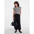 thumbnail image 3 of Scenario Women's Sweater with Flutter Sleeves, Lightweight, Sizes XS-XXXL, 3 of 6