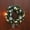 Silver, variant on NEW Christmas Wreath Xmas Garland with Battery Operated LED String Lights Decors