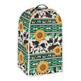 thumbnail image 2 of Yuyamidu Cow Print Blender Cover with Handle Sunflower Food Processor Cover Universal Coffee Maker Appliance Covers Kitchen Appliance Dustproof Cover Decoration, 2 of 6