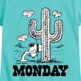 thumbnail image 3 of Peanuts - Spike Cactus Monday - Toddler & Youth Girls Short Sleeve Graphic T-Shirt, 3 of 6