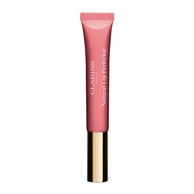 Brillo voluminizador Lip Perfector Clarins, acabado transparente y natural