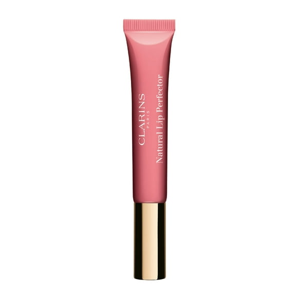 Brillo voluminizador Lip Perfector Clarins, acabado transparente y natural