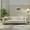 Beige, variant on Christopher Knight Home 87" Modern Upholstered Sofa, Oversized 3-Seater Couch with Pillows, Wood Legs, Nomad