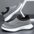 thumbnail image 5 of BdTemWBs Men's Walking Shoes Wide Breathable Lightweight Mesh Casual Sneakers Non Work Shoes Working Footwear, 5 of 8